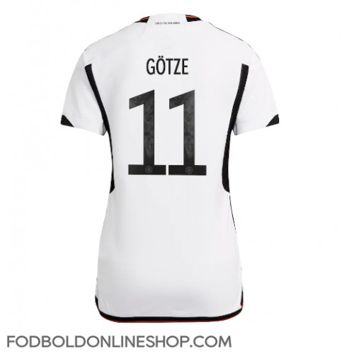 Tyskland Mario Gotze #11 Hjemmebanetrøje Dame VM 2022 Kortærmet